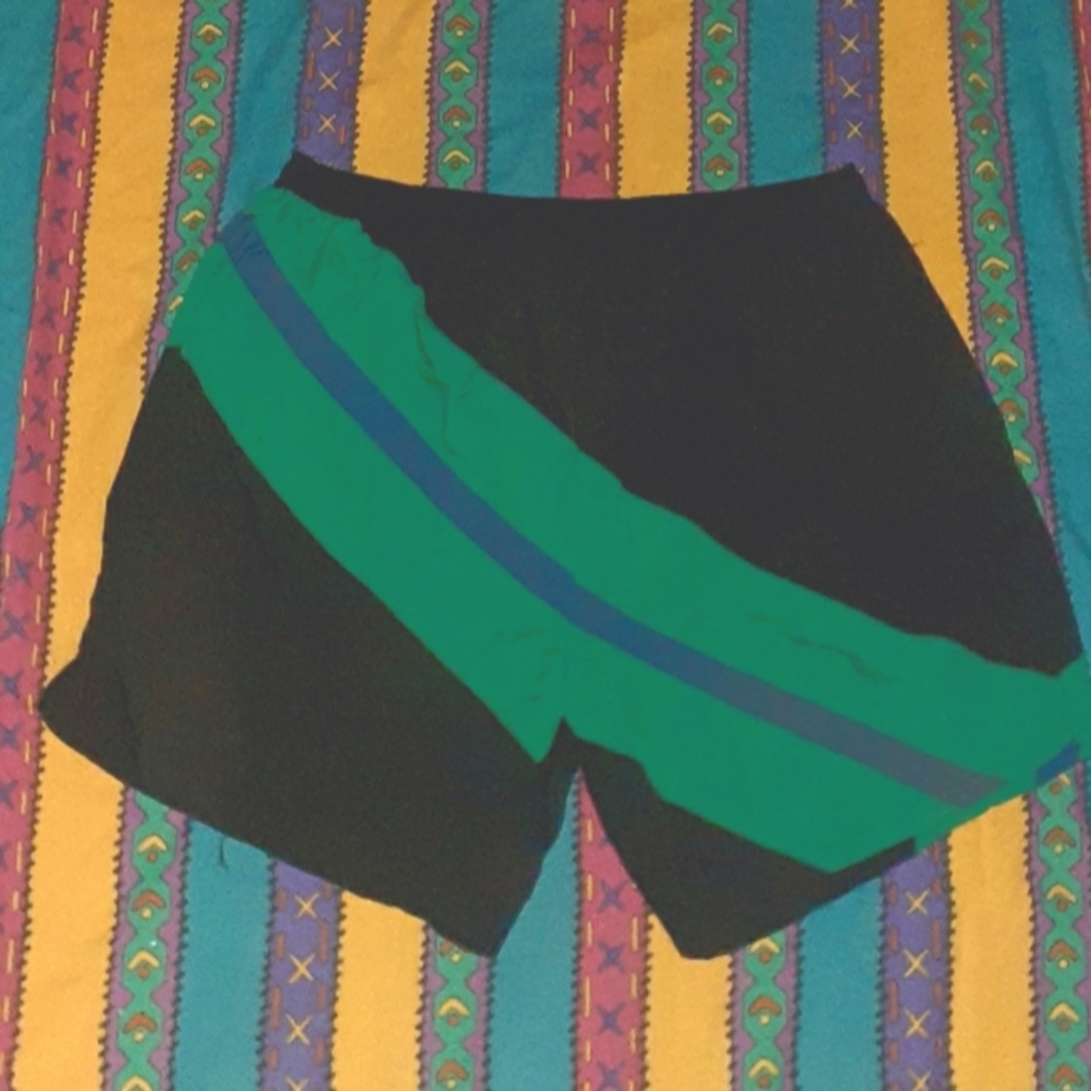 90s Bugle Boy Sport Diver Down Swimming Trunks Swim Shorts Vintage Board Surfing